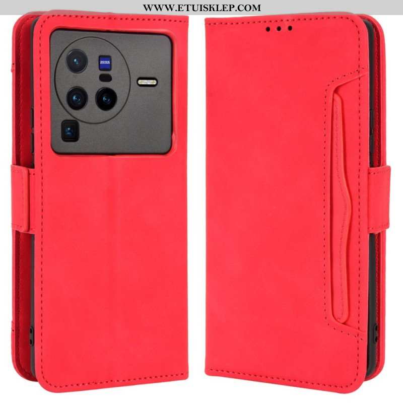 Etui Folio do Vivo X80 Pro Multi-karty